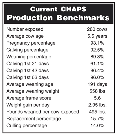 CHAPS Production Benchmarks