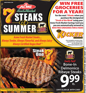 7 steaks of summer